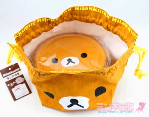 San-X Rilakkuma Drawstring Bento Pouch
